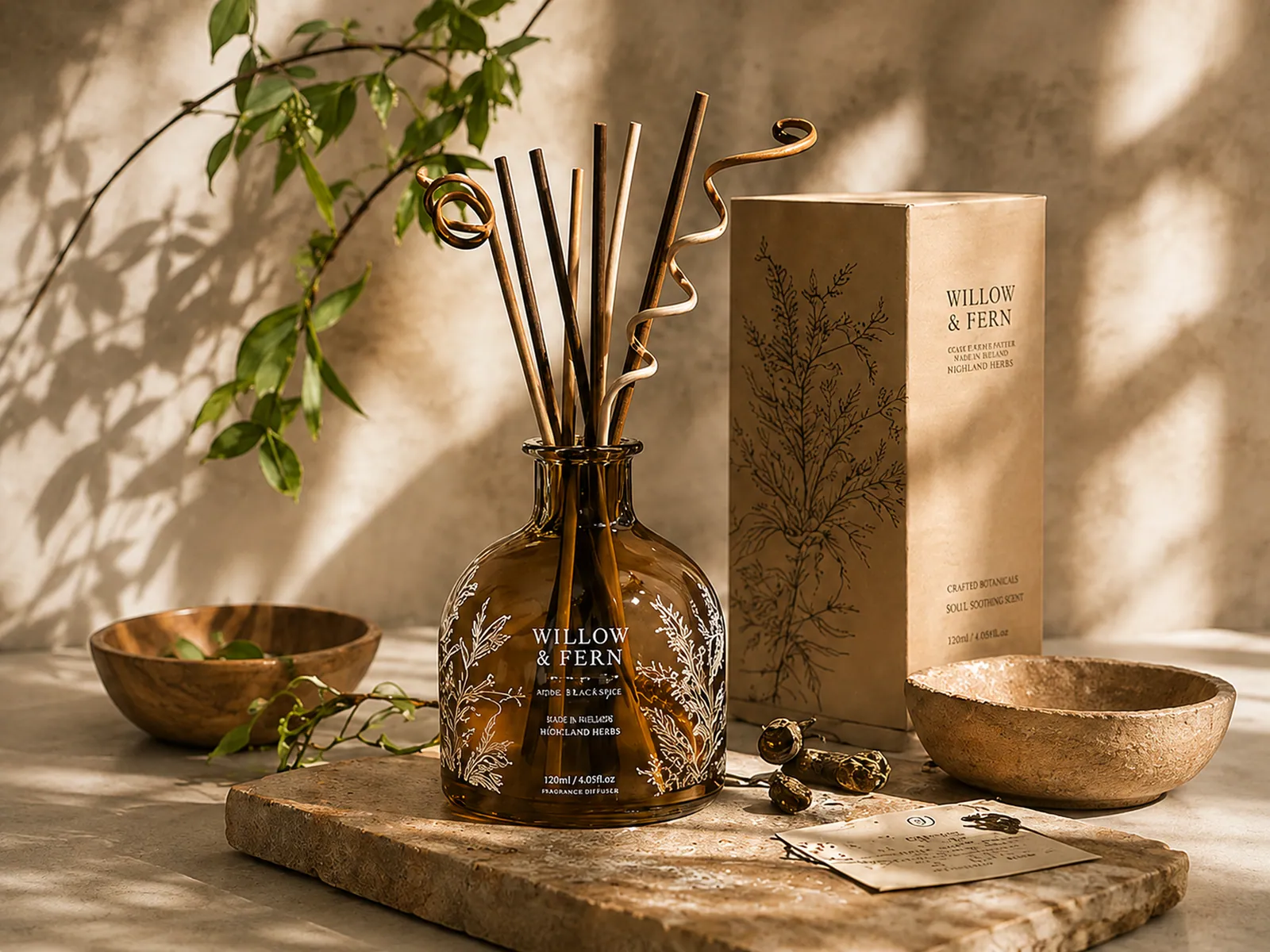 Forest Remedy reed diffuser