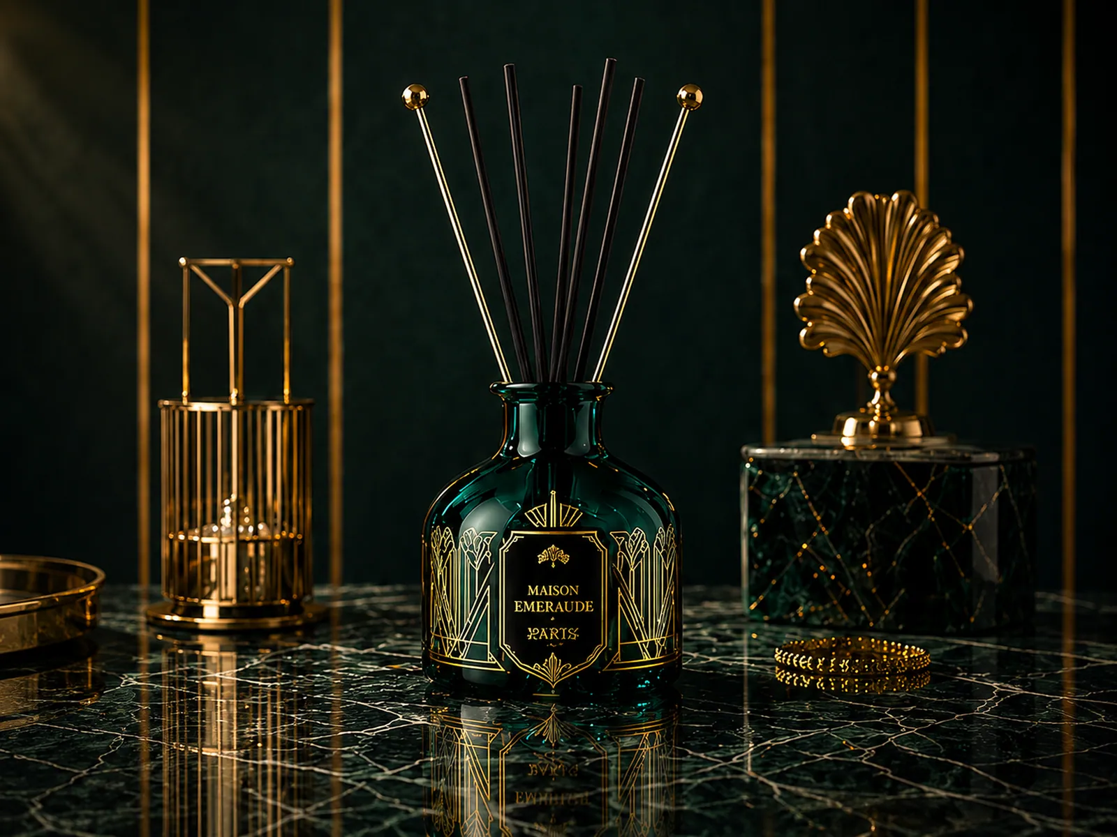 Jade Gilding reed diffuser