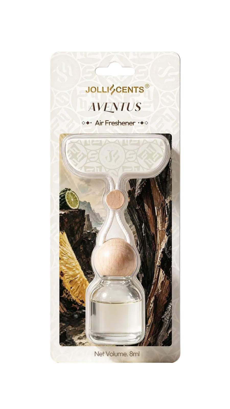 Aventus car fragrance bottle
