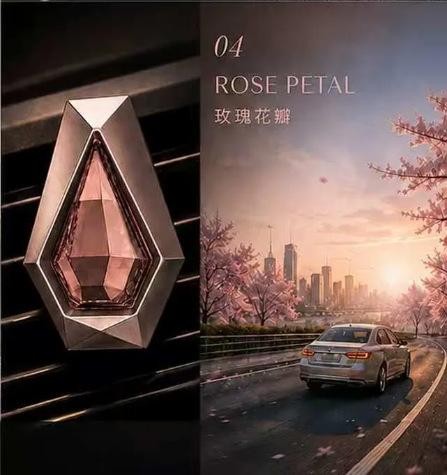 Rose Petal diamond membrane fragrance